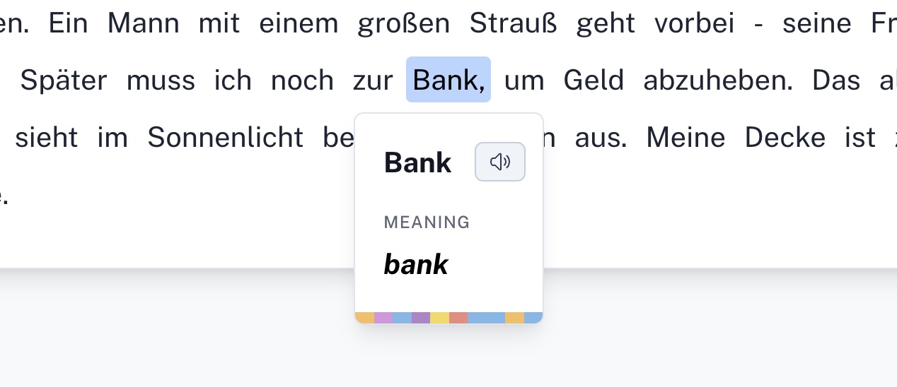 Bank/bank example